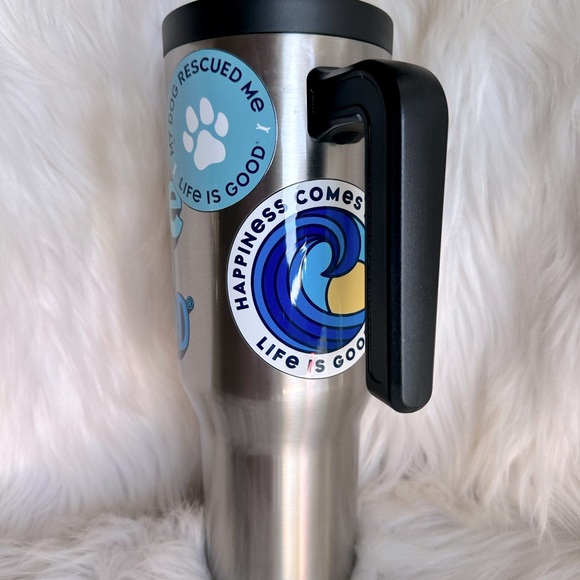 LIFE IS GOOD STAINLESS STEEL BOTTLE - Picture 6 of 14